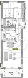 Ap.2 camere, aer conditionat, jaluzele exterioare, la cheie, intabular - foto 8