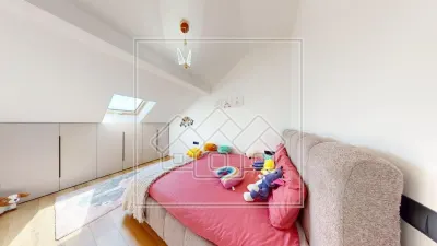 Penthouse cu design deosebit, mobilat modern, terasa - foto 18