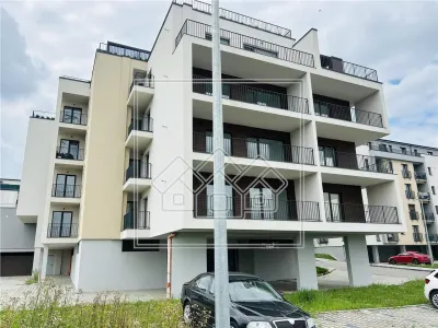 Apartament 2 camere, intabulat, terasa mare, bloc nou, zona buna - foto 9