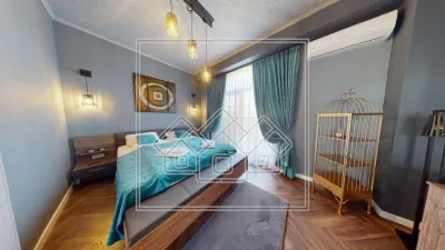 Penthouse de vanzare, terasa de 120 mp, mobilat si utilat confort lux - foto 2