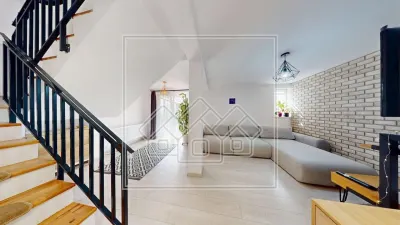 Casa de vanzare, 3 camere, 2 bai, mobilata si utilata - Selimbar - foto 2