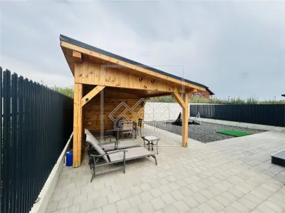Casa de vânzare în Cristian, Sibiu — Construc?ie 2025, Mobilat? Rovere | New Concept Living - foto 12