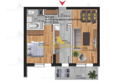 APARTAMENT CU 2 CAMERE IN ZONA ALBERT - Ploiesti