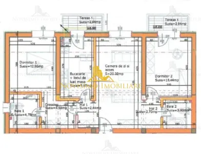 NOVISIMO-IMOBILIARE: APARTAMENT CU 3 CAM. + GRADINA - foto 22