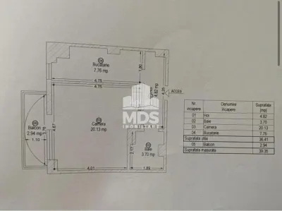 Decomandat etaj intermediar, model mare linga Complex - foto 5