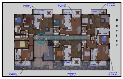 Royal Imobiliare - Vanzare apartament 2 camere in zona Albert - Ploiesti