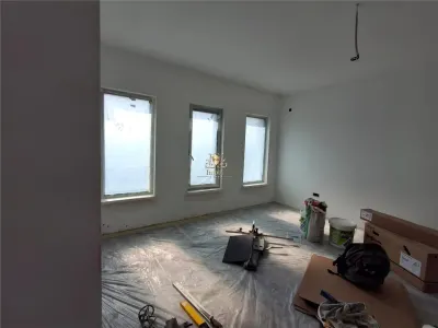 Casa parter 3 camere  si dresing cu placa de beton deasupra - Bucium Visani - foto 4