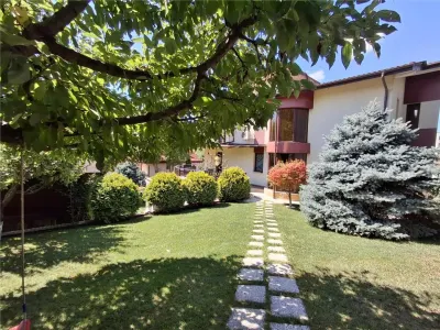 Vila eleganta -  proiect deosebit crama garaj sala de fitnes foisor si 825m teren Plopii fara sot Bucium - foto 17