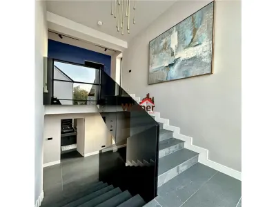 Vila exclusivista P+1 cu piscina incalzita Otopeni, George Enescu - foto 16
