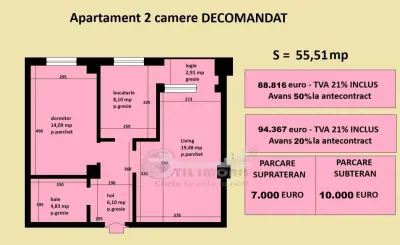 Apartament decomandat Cug Valea Adanca, bloc nou, cartier rezidential - foto 2
