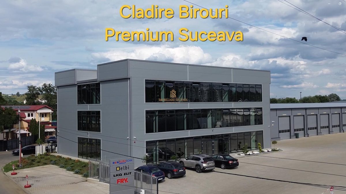 Clădire de Birouri Premium de Închiriat în Suceava | 1.398 mp Utili | P+2 | 466 mp/Nivel | Parcare | Climatizare | Comision 0% - Suceava