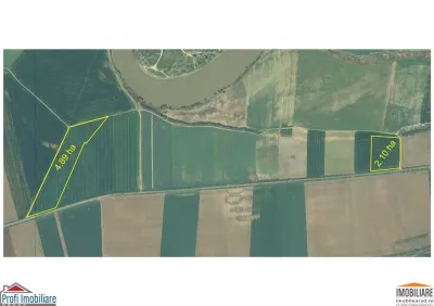 Teren 7 HA cu FS de 143 ml la DJ682 langa zona industriala Zadareni - Arad