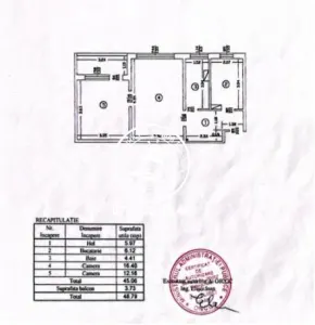 Apartament 2 camere de vanzare, etaj intermediar, bloc fara risc - Cantemir / Podu Ros - foto 9