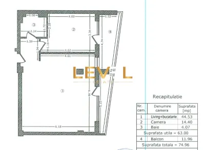 [VIDEO] Apartament Spatios 2 Camere | 75 mp | Parcare Inclusa | 300m Parcul Herastrau - foto 14