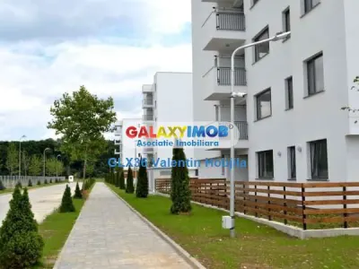 inchiriere apartament 2 camere parter gradina lux Baneasa Greenfield - foto 9