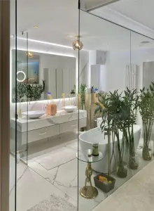 Apartament 4 camere superb cu gradina privata 230 mp | 3 locuri de parcare | Domenii/Arcul de Triumf - foto 14