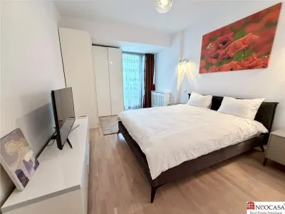Apartament elegant cu 3 camere de inchiriat in zona Herastrau, parcare subterana - foto 7