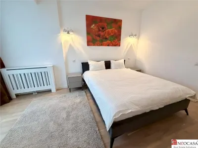 Apartament elegant cu 3 camere de inchiriat in zona Herastrau, parcare subterana - foto 9
