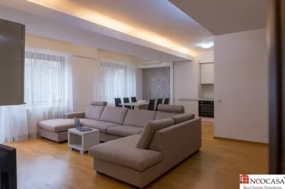 Herastrau, 3 CAMERE FRUMOS MOBILAT, LA PARTER, CU TERASA 60MP - foto 2