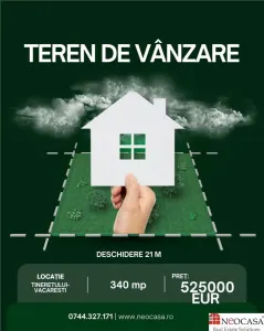 TINERETULUI - MARTISOR - 340 MP, DESCHIDERE 21M! - Bucuresti