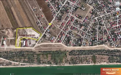 Cumpana- teren de inchiriat  cu platforma betonata - foto 4