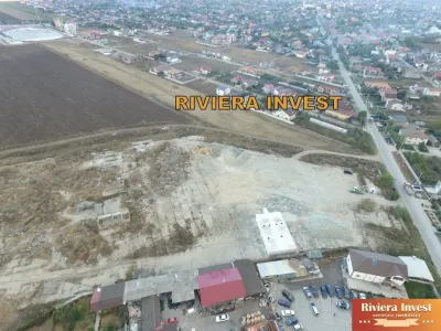 Cumpana- teren de vanzare  cu platforma betonata - foto 13