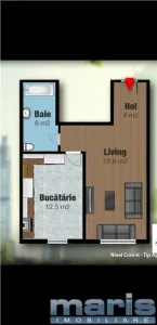 Vanzare apartament 1 camera bloc nou Tudor mobilat utilat + parcare! - foto 8