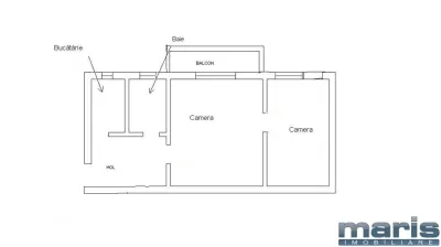 Apartament 2 camere eta 2 Dambu Str. Surianu mobilat. - foto 3