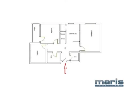 Apartament 3 camere etaj 3 cu 2 bai in Tudor Pandurilor - foto 10