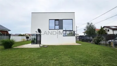 COMISION 0% Casa moderna minimalista mobilata si utilata Mosnita noua - foto 3