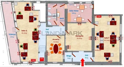 EXCLUSIVITATE! Spatiu SAD, 200 mp Parter, zona Favorit - foto 8