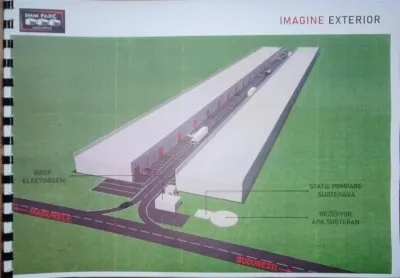 Nou !!! Hala 1800 mp, din structura beton armat/pereti din prefabricate, in Magurele, la sosea asfaltata,  aproape centura ; cu personalizare fluxuri/instalatii, la cerere, pe baza de comanda ferma; f - foto 16