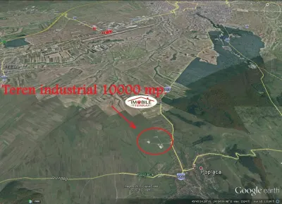 Teren de vanzare in parcul industrial Poplaca - Sibiu - Poplaca