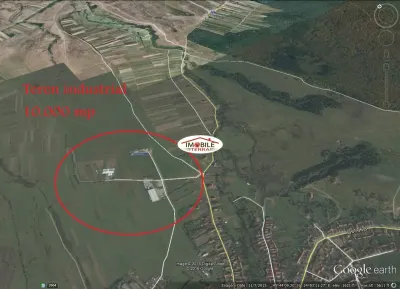 Teren de vanzare in parcul industrial Poplaca - Sibiu - foto 2