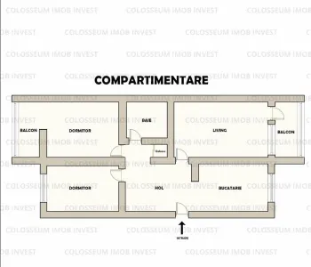 Apartament 3 camere | Decomandat | Boxa 7 mp | Zona Triaj - foto 10