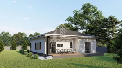 Casa Noua de Vanzare cu Teren - Proiect Personalizabil Zona Aradul Nou - foto 2
