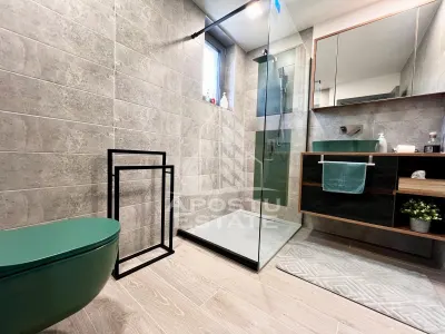 Casa de lux cu 5 camere, 4 bai, piscina privata , zona Aradului - foto 16