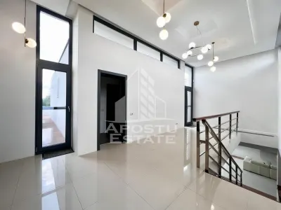 Casa de lux cu 5 camere, 4 bai, piscina privata , zona Aradului - foto 17