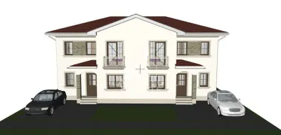 Jumatate de duplex la cheie,4 camere,constructie 2024 Mosnita Noua - Mosnita Noua