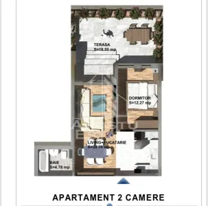 Apartamente de vanzare cu 2 camere, predare la cheie, Torontalului - foto 20