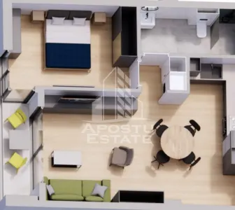 DE VANZARE Apartament 2 camere intr-un complex rezidential premium - foto 10