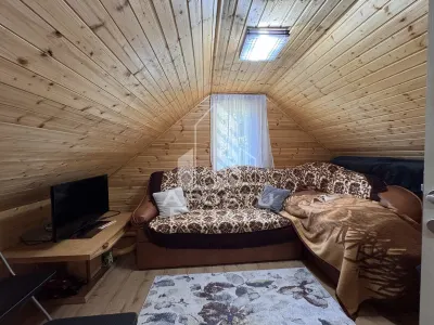 Casa din lemn, zona muntoasa, cu rau, la cheie, Ribita, Hunedoara - foto 12
