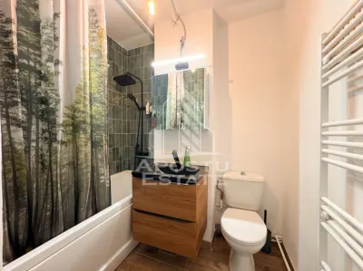 Apartament 2 camere, renovat, etaj 8, panoramica, Stadion - Hunedoara - foto 11