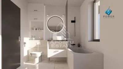 Apartamente cu 3 camere, 2 bai si gradina de 25 mp la intrare in Giroc - foto 10