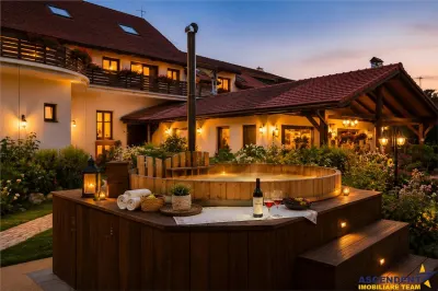 Hotel 3* + Pensiune 4*, piscina, teren tenis, 6.200mp parc privat +, Sanpetru, Brasov - foto 7