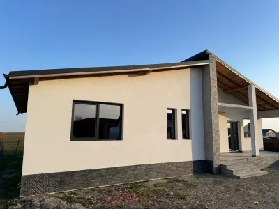 CASA LA GRI, EXTERIOR FINALIZAT, INTERIOR NEFINISAT - foto 4