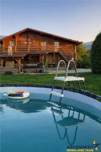 FILM! Resedinte montane,mobilate,echipate, jacuzzi,piscina,pretios areal,Sambata de Sus. - foto 9