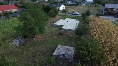 Teren 4.957 mp de vanzare in Golesti, strada Aurel Vlaicu - asfalt, utilitati si fundatie casa - foto 6
