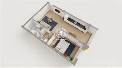 Apartament 2 camere  de vanzare  Valea Lupului, - Iasi