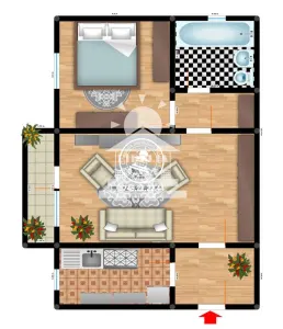 Apartament 2 camere  de vanzare  Alexandru cel Bun, - foto 4